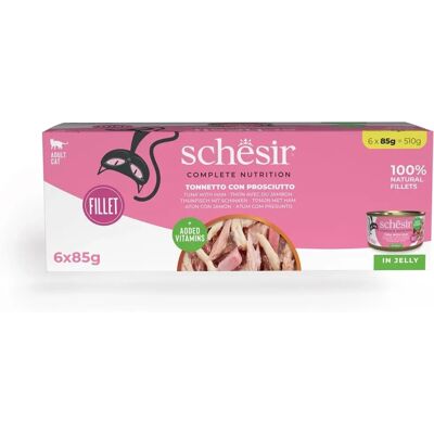 Schesir Tonhal Kolozzal Zselében - Macskatáp nedves Schesir Tonhal Kolozzal Zselében - Macskatáp nedves