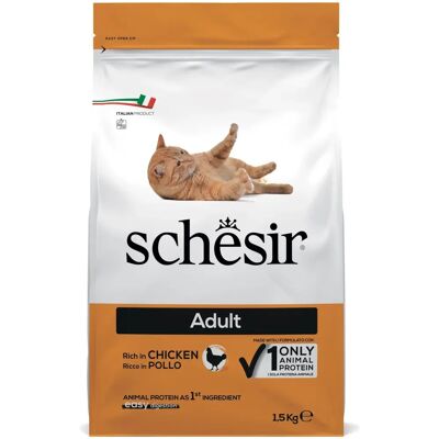 Schesir Csirke macskatáp - Karbantartás - 1,5 kg Schesir Csirke macskatáp - Karbantartás - 1,5 kg