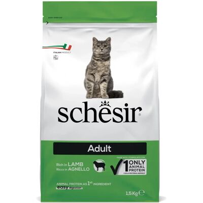 Schesir Bárány macskatáp - Karbantartás felnőtt macskáknak 1,5kg Schesir Bárány macskatáp - Karbantartás felnőtt macskáknak 1,5kg