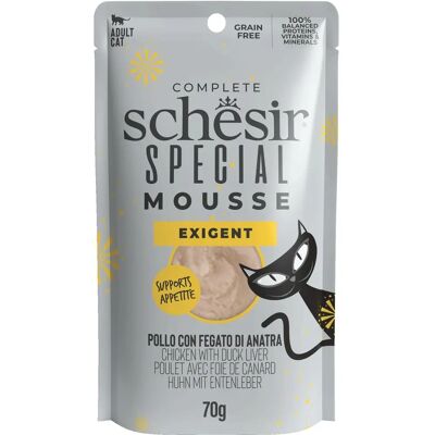 Schesir Exigent Csirke májjal mousse-ban - Macskatáp Schesir Exigent Csirke májjal mousse-ban - Macskatáp