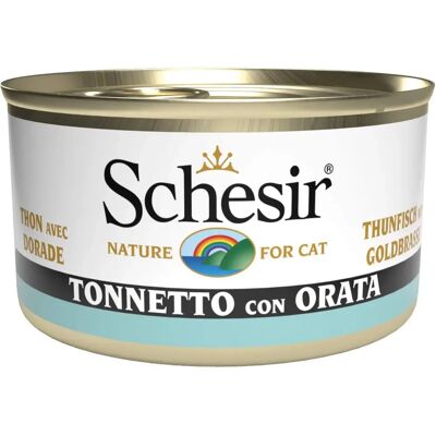 Cibo per Gatti Schesir - Tonnetto con Orata 85g - Nutrizione Completa Cibo per Gatti Schesir - Tonnetto con Orata 85g - Nutrizione Completa