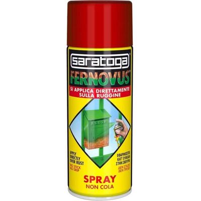 Saratoga Fernovus Vernice Spray - Antiruggine, Alta Copertura Saratoga Fernovus Vernice Spray - Antiruggine, Alta Copertura