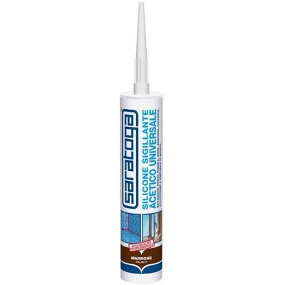 Saratoga Sigillante in Silicone - Marrone - 280ml - Tipo di Prodotto Universale Saratoga Sigillante in Silicone - Marrone - 280ml - Tipo di Prodotto Universale
