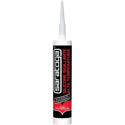 Saratoga Sigillante Siliconico Rosso - Alta Temperatura per Forni e Camini Saratoga Sigillante Siliconico Rosso - Alta Temperatura per Forni e Camini