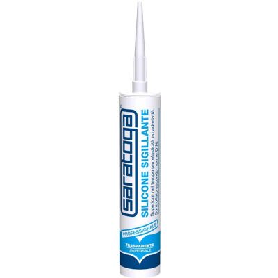Saratoga Silicone Universale - Sigillante 280g Bianco Saratoga Silicone Universale - Sigillante 280g Bianco