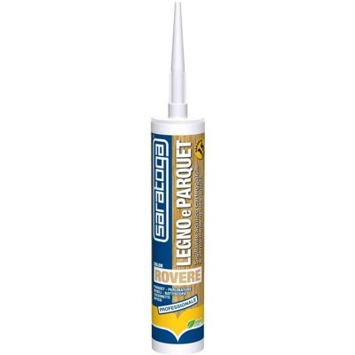 SARATOGA Sealant acrylique pour bois et parquet - Marron - Pour bois et parquet - Publicité SARATOGA Sealant acrylique pour bois et parquet - Marron - Pour bois et parquet - Publicité