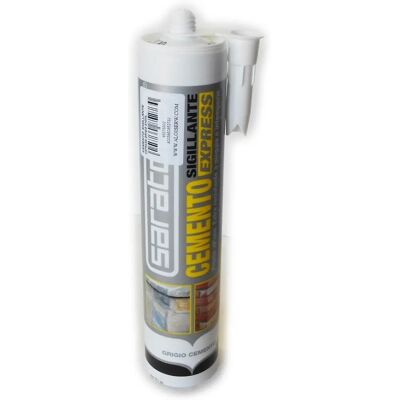 Saratoga Sigillante Cemento Express - Grigio 310ml Saratoga Sigillante Cemento Express - Grigio 310ml