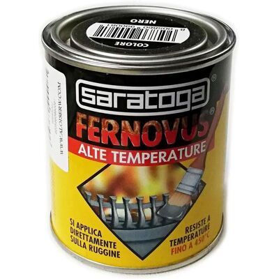 Vernice spray Saratoga Alta Temperatura - Nero - 250ml Vernice spray Saratoga Alta Temperatura - Nero - 250ml