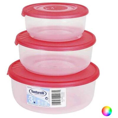 Tontarelli - 0,5 - 1 - 2 L - Coral - Boîtes-repas - Publicité Tontarelli - 0,5 - 1 - 2 L - Coral - Boîtes-repas - Publicité