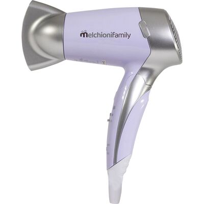 Melchioni 118030005 Hårfön - 1200W, Fällbar Handtag, Dubbla Spänningar Melchioni 118030005 Hårfön - 1200W, Fällbar Handtag, Dubbla Spänningar