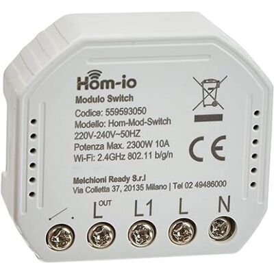 Melchioni Family Modulo Interruptor WiFi - Módulo de Conmutación Melchioni Family Modulo Interruptor WiFi - Módulo de Conmutación