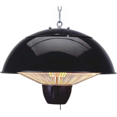 MELCHIONI Marca Apollon Calefactor de Pared 1500W Negro MELCHIONI Marca Apollon Calefactor de Pared 1500W Negro