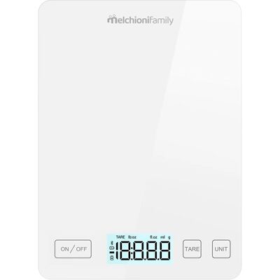 MELCHIONI FAMILY Bilancia da Cucina Smart - 5kg, wireless, LCD MELCHIONI FAMILY Bilancia da Cucina Smart - 5kg, wireless, LCD