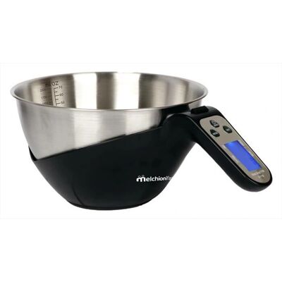 MELCHIONI FAMILY EQUILIBRA Bilancia da cucina elettronica Ciotola in acciaio MELCHIONI FAMILY EQUILIBRA Bilancia da cucina elettronica Ciotola in acciaio
