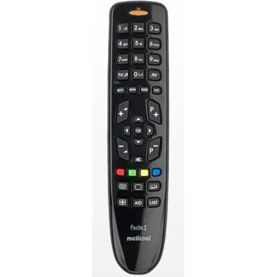 Meliconi Facile 1 Gumbody IR Wireless telecomando Meliconi Facile 1 Gumbody IR Wireless telecomando