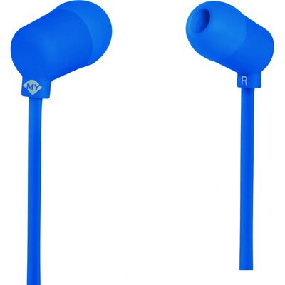 Cuffie MySound Speak Fluo - In-ear, Blu Cuffie MySound Speak Fluo - In-ear, Blu