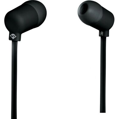 MySound Speak Fluo Auricolare - In-ear, cablato, nero - Auricolari MySound Speak Fluo Auricolare - In-ear, cablato, nero - Auricolari