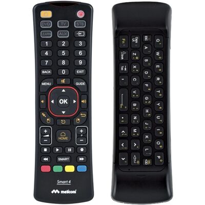 Meliconi Smart 4 Mando RF Inalámbrico para TV - Universal Meliconi Smart 4 Mando RF Inalámbrico para TV - Universal