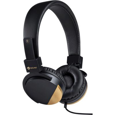 Casque filaire Meliconi MySound Speak Metal Noir - Casque Casque filaire Meliconi MySound Speak Metal Noir - Casque