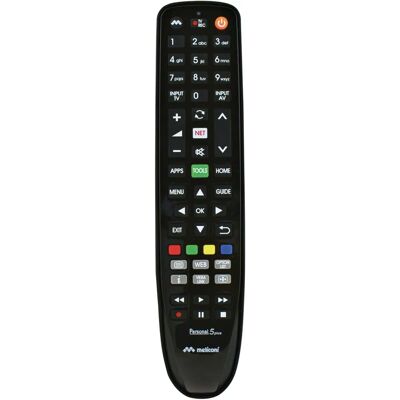 Meliconi Personal 5 Plus IR Draadloze TV Afstandsbediening Meliconi Personal 5 Plus IR Draadloze TV Afstandsbediening