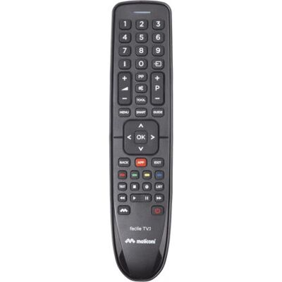 Meliconi Meliconi FACILE TV.1 Telecomando Universale IR Meliconi Meliconi FACILE TV.1 Telecomando Universale IR