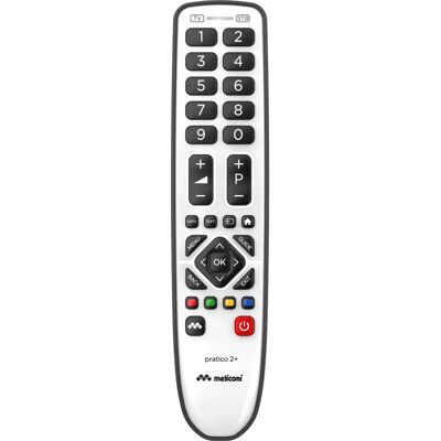 Meliconi Gumbody Pratico 2+ Fernbedienung - TV, Receiver Meliconi Gumbody Pratico 2+ Fernbedienung - TV, Receiver