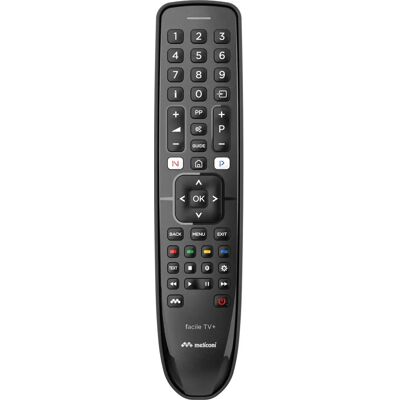 Meliconi Gumbody Facile TV+ Control Remoto - Universal, RF Inalámbrico Meliconi Gumbody Facile TV+ Control Remoto - Universal, RF Inalámbrico