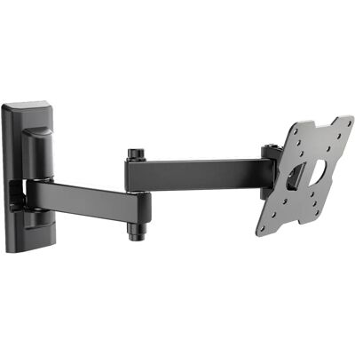 Meliconi FULLMOTION 100 Wall Mount - Supports 14-25 inch TV, VESA 50/75/100, Black Meliconi FULLMOTION 100 Wall Mount - Supports 14-25 inch TV, VESA 50/75/100, Black