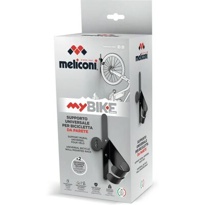 Meliconi My Bike Wandmontierter Fahrradhalter - Für draußen, 1 Fahrrad Meliconi My Bike Wandmontierter Fahrradhalter - Für draußen, 1 Fahrrad