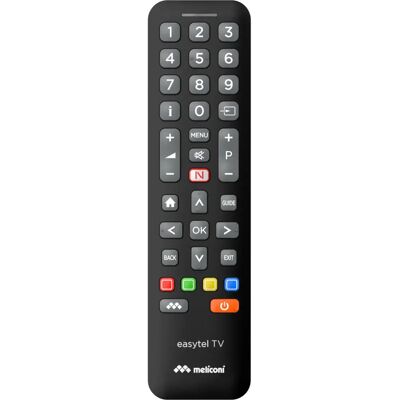 Meliconi 808062 Afstandbediening - Ergonomisch, Universeel, Slim, Gemakkelijk te Programmeren - Afstandsbediening Meliconi 808062 Afstandbediening - Ergonomisch, Universeel, Slim, Gemakkelijk te Programmeren - Afstandsbediening