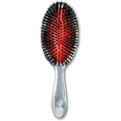 Janeke Chromium Line Air-Cushioned Hair Brush - Hair Type Janeke Chromium Line Air-Cushioned Hair Brush - Hair Type