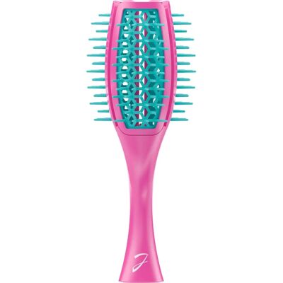 Spazzola Tulipano Janeke Fucsia/Turchese - Pennello trucco Spazzola Tulipano Janeke Fucsia/Turchese - Pennello trucco
