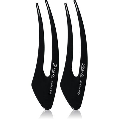 Clama de păr neagră Janeke - Accesorii pentru păr - 12,5/13 cm Clama de păr neagră Janeke - Accesorii pentru păr - 12,5/13 cm