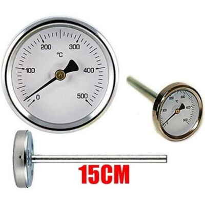 Universale 0-500GR - sonda 15 cm rigida - 63 mm diametro Termometro Universale 0-500GR - sonda 15 cm rigida - 63 mm diametro Termometro