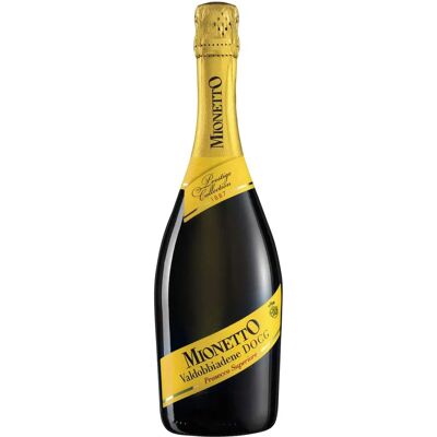 Mionetto Prosecco di Valdobbiadene DOCG Prestige Spumante 0,75l - Publicité Mionetto Prosecco di Valdobbiadene DOCG Prestige Spumante 0,75l - Publicité