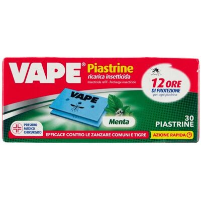 COSWELL SPA Vape Pastiglie alla Menta - Repellente per Insetti COSWELL SPA Vape Pastiglie alla Menta - Repellente per Insetti