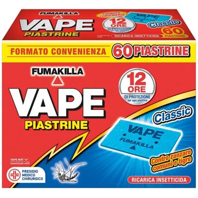 VAPE Cerotti Insetticidi Classici - 60 Cerotti VAPE Cerotti Insetticidi Classici - 60 Cerotti