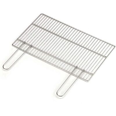 Ompagrill Griglia Rettangolare in Acciaio Cromato - Accessorio Barbecue Ompagrill Griglia Rettangolare in Acciaio Cromato - Accessorio Barbecue