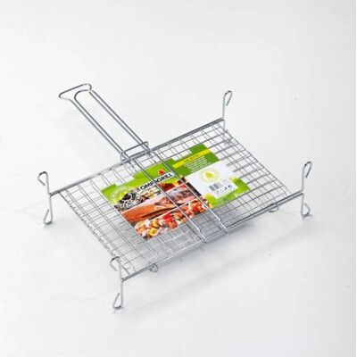Ompagrill Griglia a rete con piedi 40X60 Ompagrill Griglia a rete con piedi 40X60