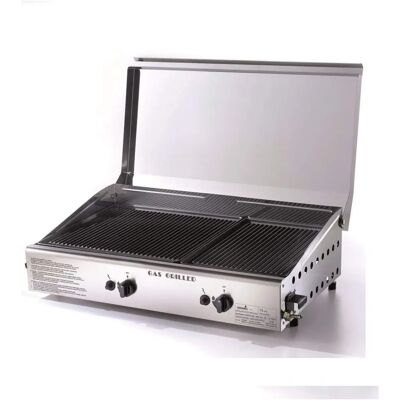 Ompagrill Barbecue Portatile in Ghisa Doppia - 4070 Ompagrill Barbecue Portatile in Ghisa Doppia - 4070
