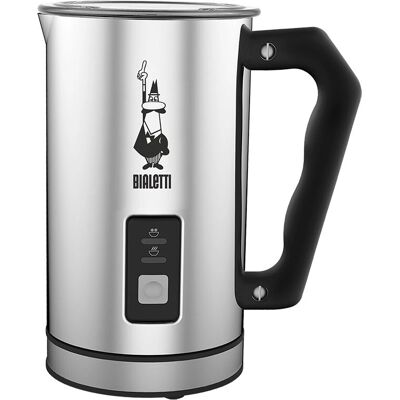 Bialetti MK01 - Argintiu - Spumant pentru lapte Bialetti MK01 - Argintiu - Spumant pentru lapte