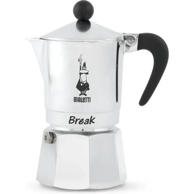 Bialetti BREAK 1TZ NERA - Argento - Moka Bialetti BREAK 1TZ NERA - Argento - Moka