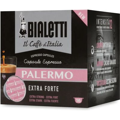 Capsules Bialetti Bialetti Palermo Extra Forte (12 pcs) - Publicité Capsules Bialetti Bialetti Palermo Extra Forte (12 pcs) - Publicité