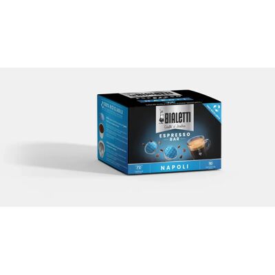 Capsule di caffè Napoli Tostatura Scura - 72 pz Capsule di caffè Napoli Tostatura Scura - 72 pz
