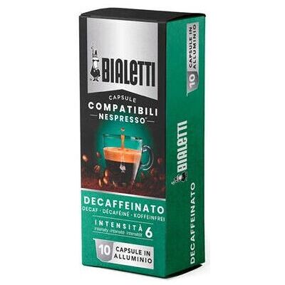 Bialetti Decaffeinato - Capsule di Caffè - 10 pz Bialetti Decaffeinato - Capsule di Caffè - 10 pz