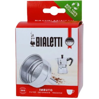 Vervangingsset voor Moka Express 9 koppen – Rubberen ringen & filter - Wit Vervangingsset voor Moka Express 9 koppen – Rubberen ringen & filter - Wit