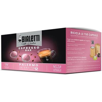 Bialetti Palermo 72 Capsule Multicolore - Capsule di caffè Bialetti Palermo 72 Capsule Multicolore - Capsule di caffè