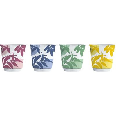 Bialetti Primavera Espressotassen-Set - 90ml - Mehrfarbig Bialetti Primavera Espressotassen-Set - 90ml - Mehrfarbig