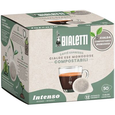 Bialetti 096080425 - 50 pezzi - 44 mm cialda caffè Bialetti 096080425 - 50 pezzi - 44 mm cialda caffè