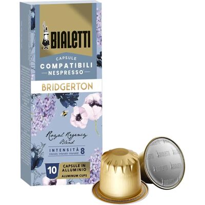 Capsules BIALETTI Bridgerton Regency - Capsules de Café - Publicité Capsules BIALETTI Bridgerton Regency - Capsules de Café - Publicité